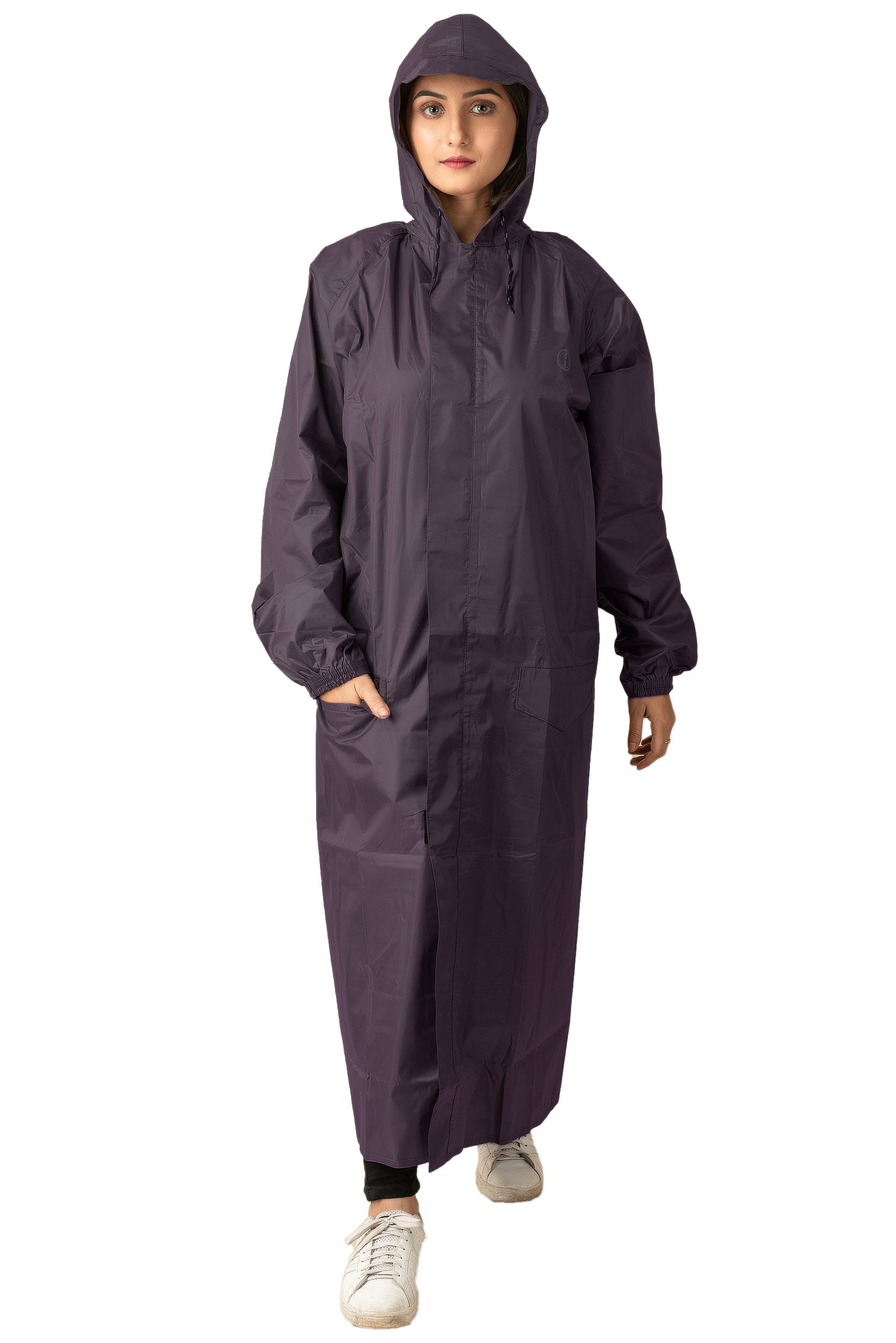 The Dry Cape Camper Raincoat for Women - Waterproof, Full Length, Scooty Ready