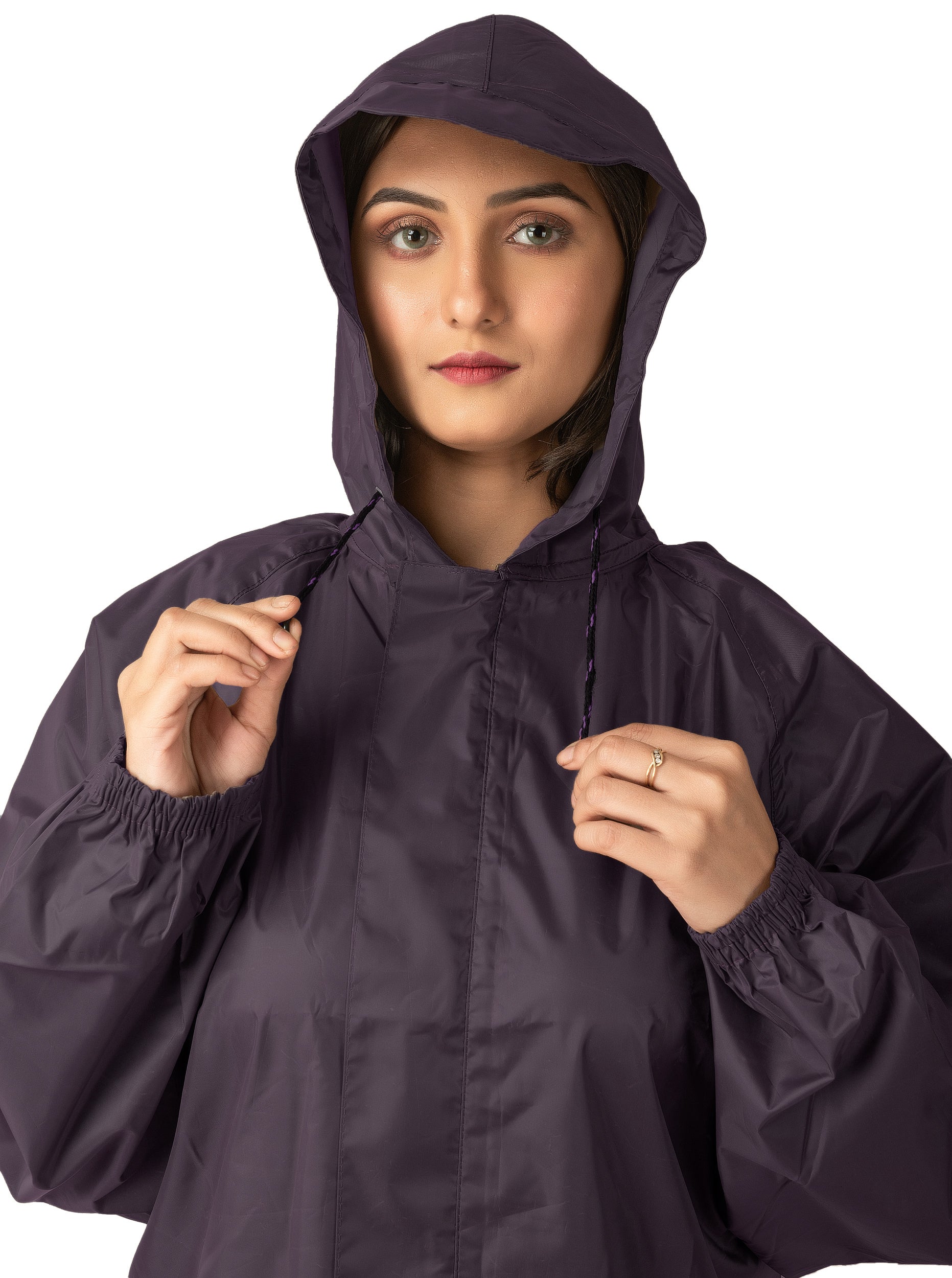 The Dry Cape Camper Raincoat for Women - Waterproof, Full Length, Scooty Ready